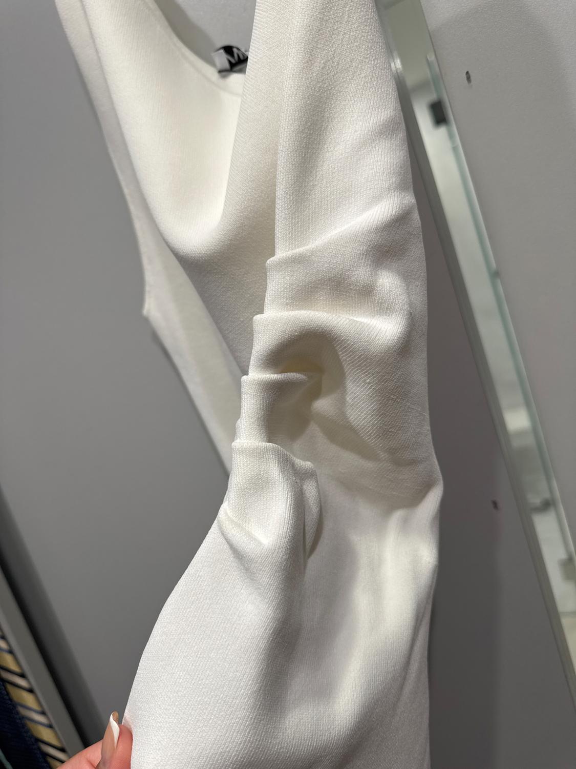 ASYMMETRIC BASIC KNIT DRESS - Image 3