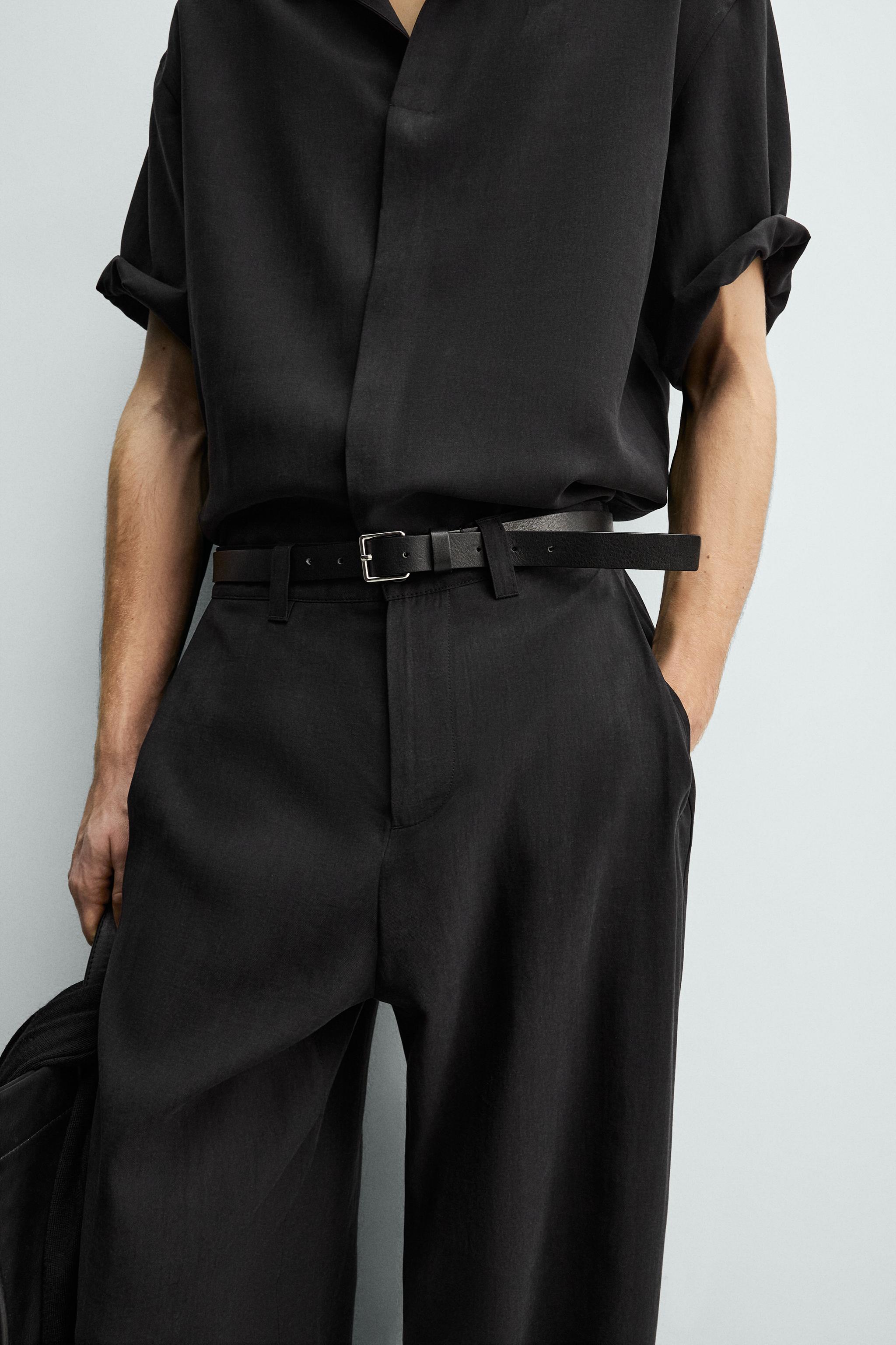 FLOWY PLEATED PANTS