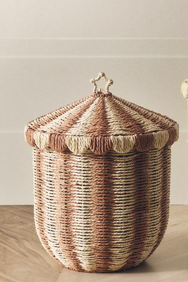 Zara CHILDREN’S CIRCUS PAPER HAMPER - Multicolored
