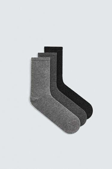 3-PACK OF RIBBED SOCKS - various by Zara - Image 1
