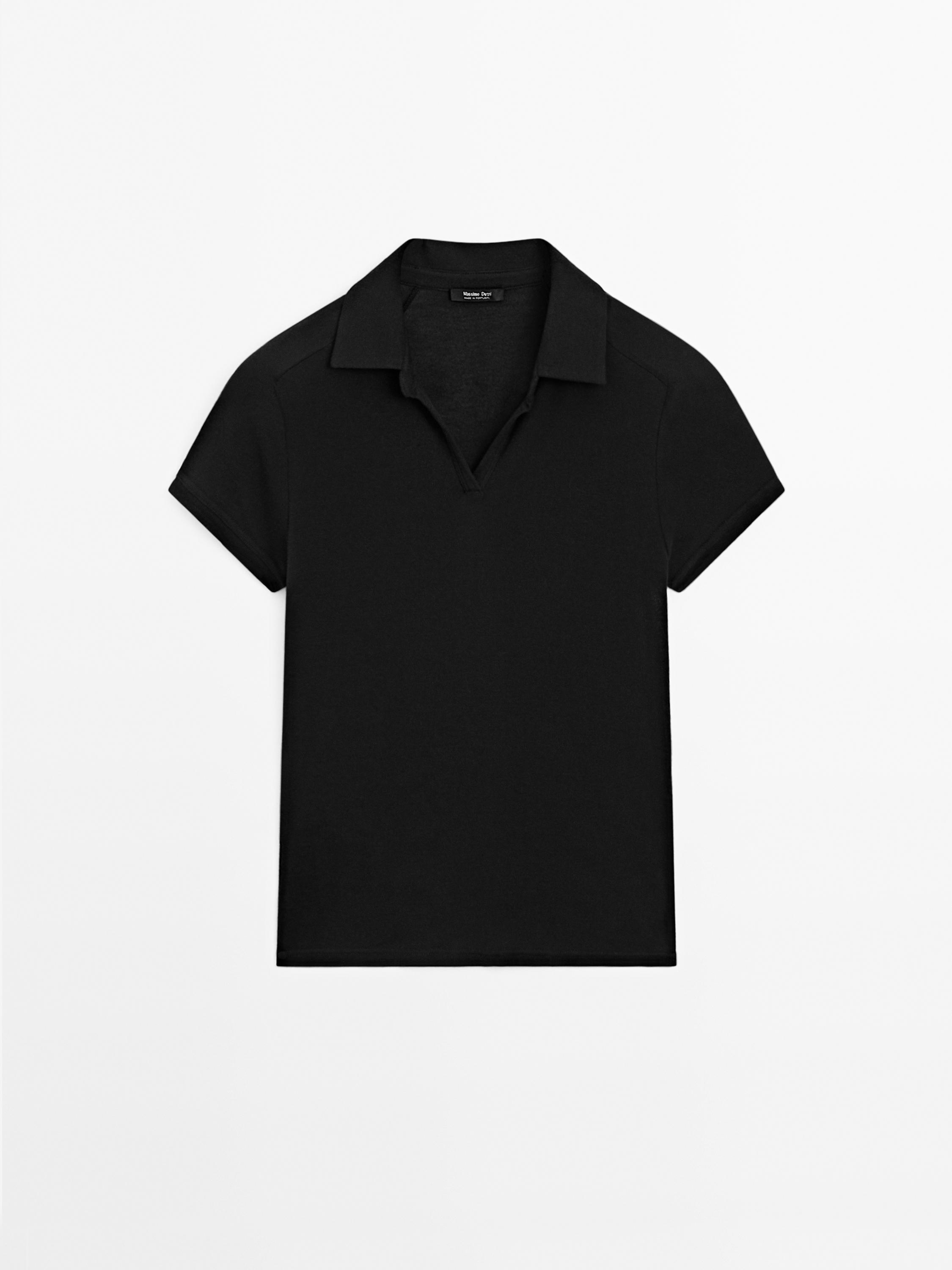 100% cotton short sleeve polo shirt