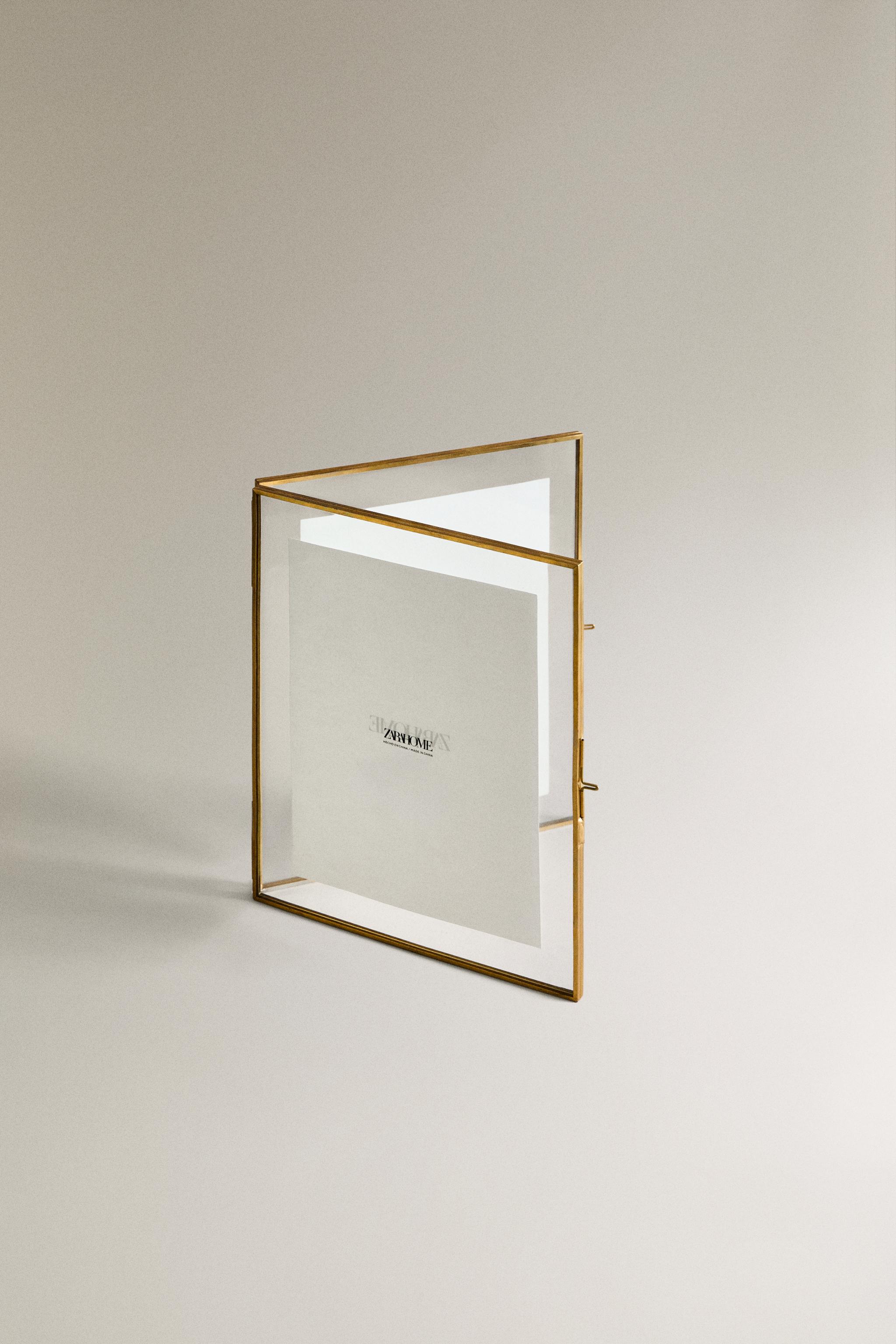ダブルゴールド フォトフレーム - クリア | ZARA Japan / 日本
