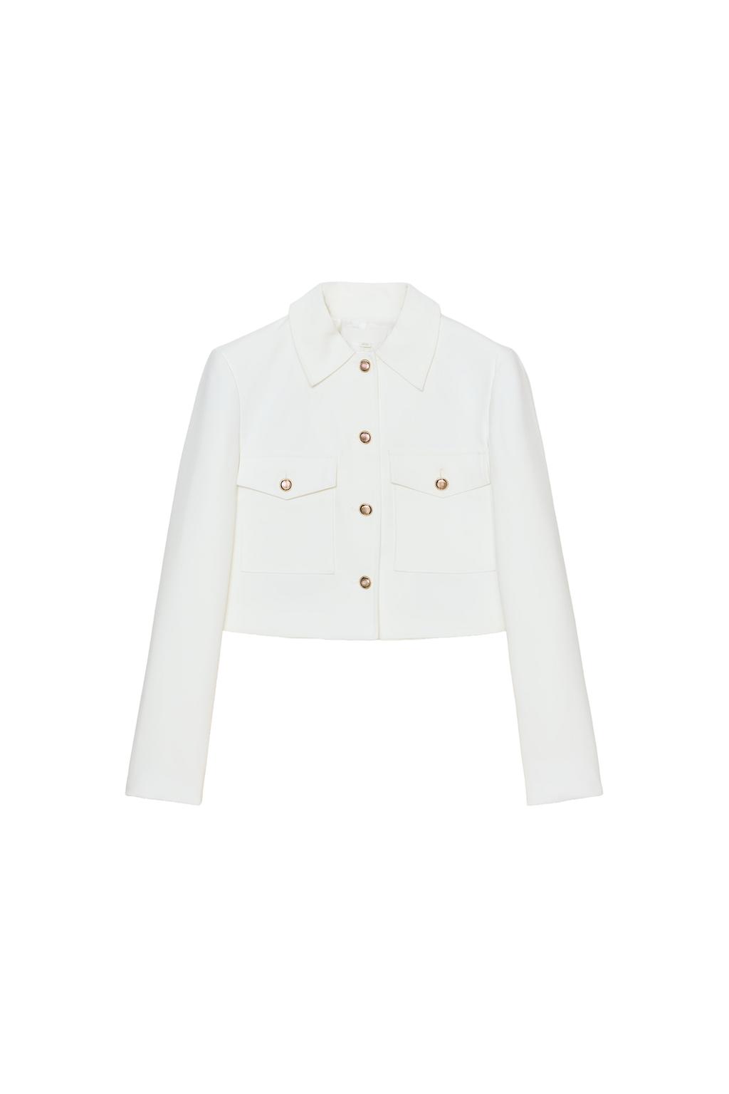 CROPPED POCKET BLAZER - image 3