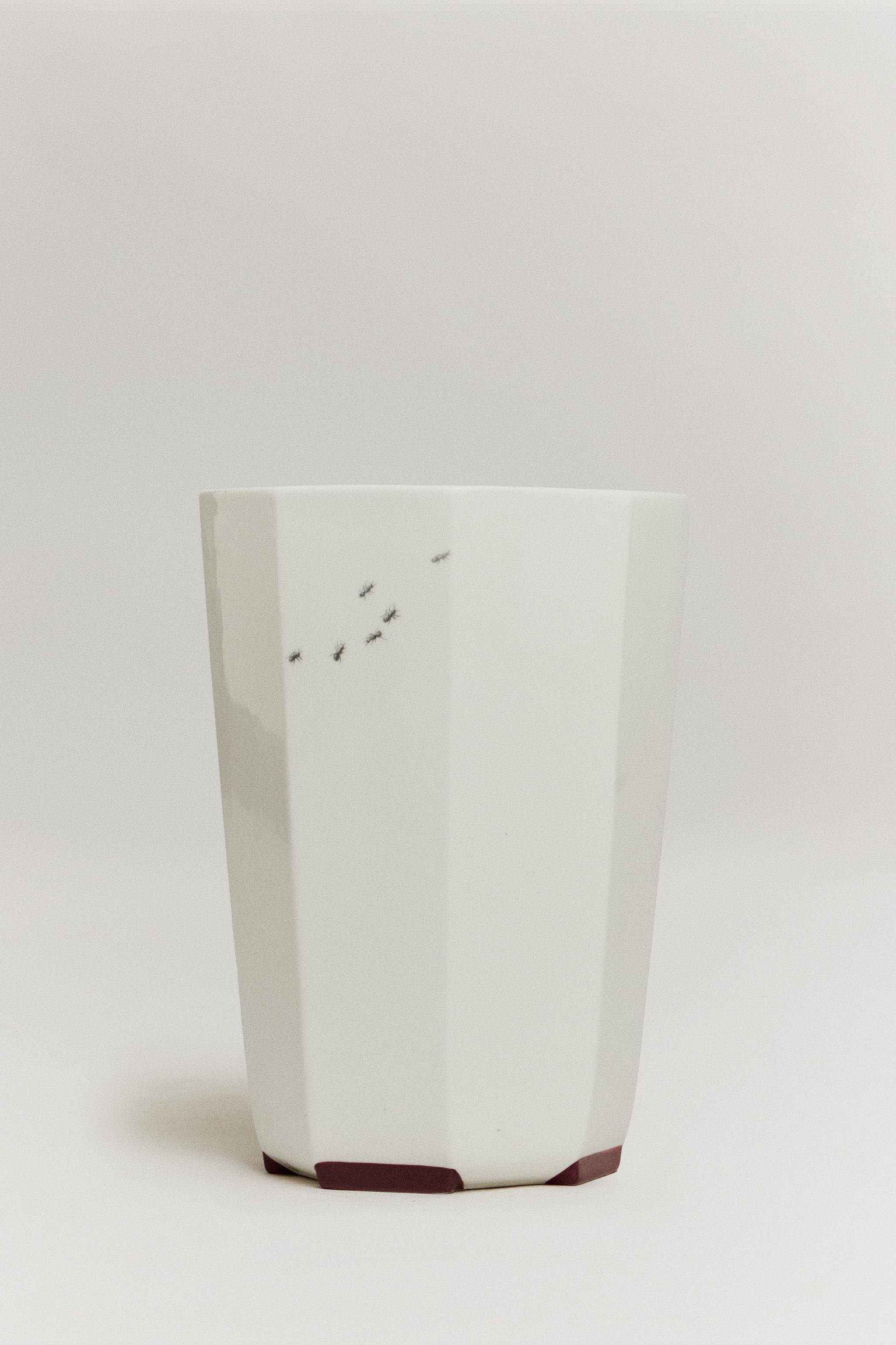 THE SKY OCTAGONAL LARGE VASE