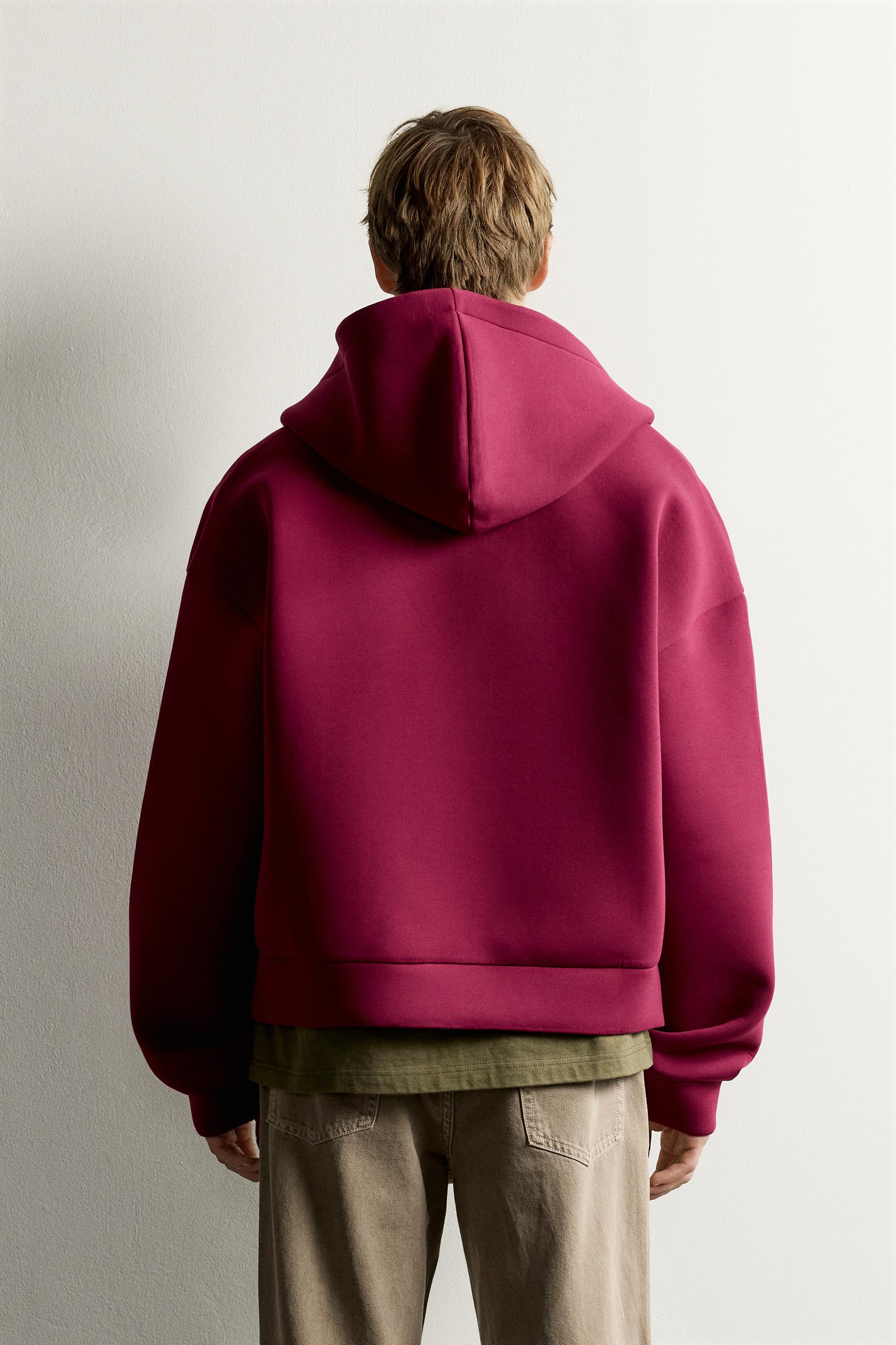 Zara FERMUARLI SWEATSHIRT görsel 3