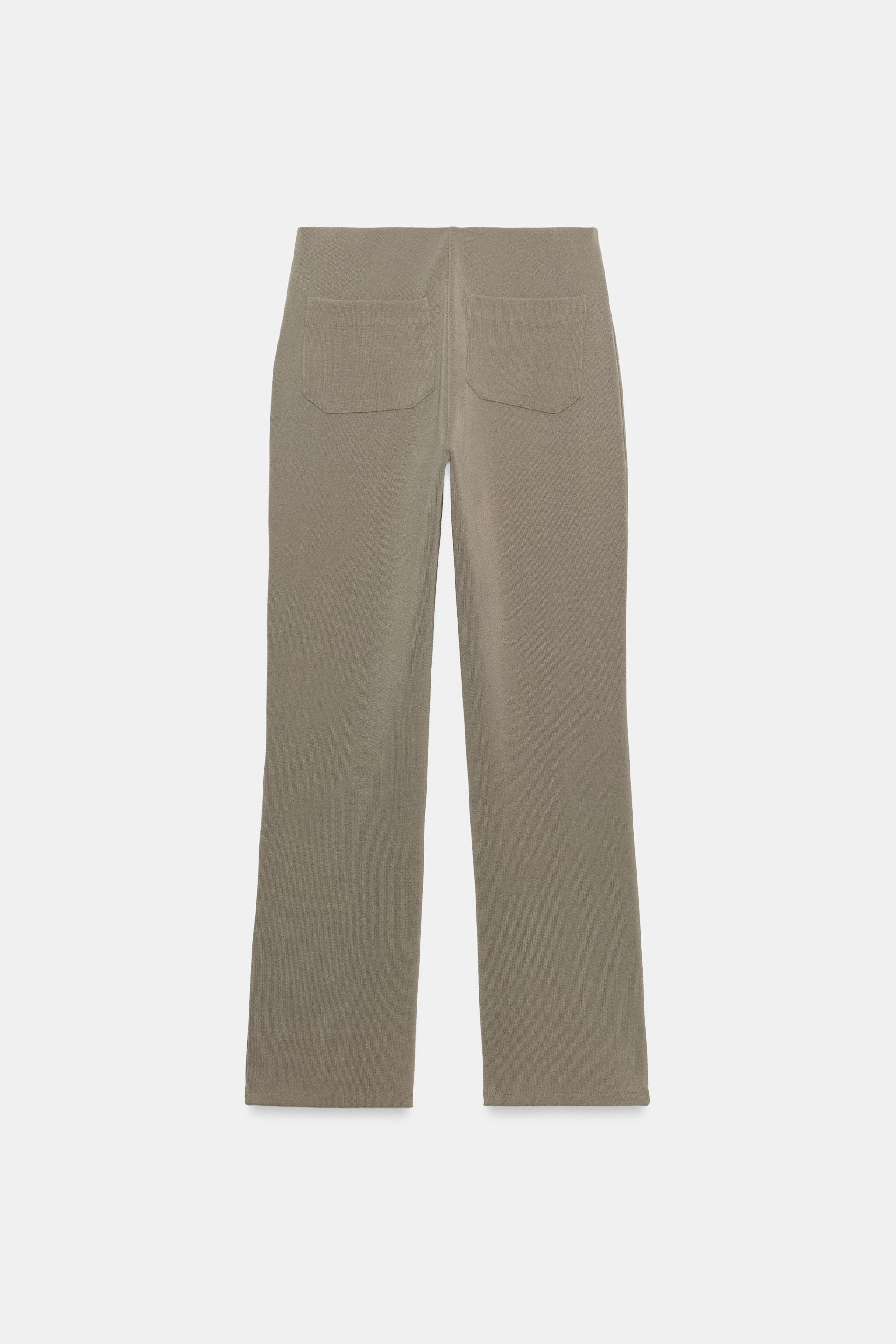 Zara Cepli Dar Kesim Pantolon görsel 6