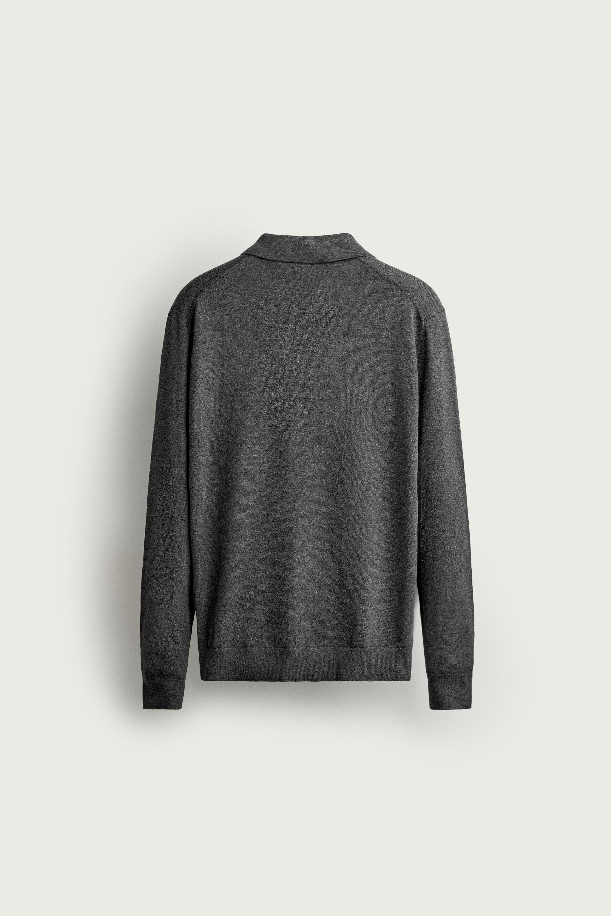 COTTON-BLEND REGULAR FIT KNIT POLO