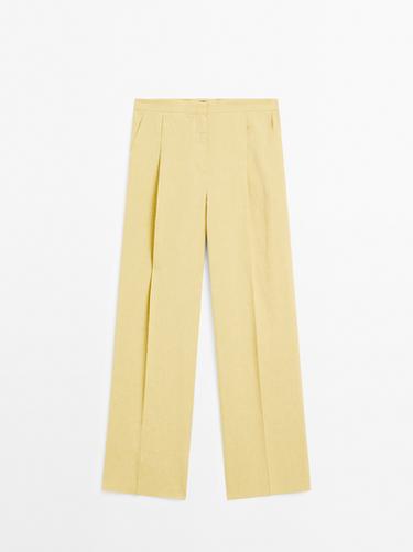 Zara Suit trousers with dart detail - 313