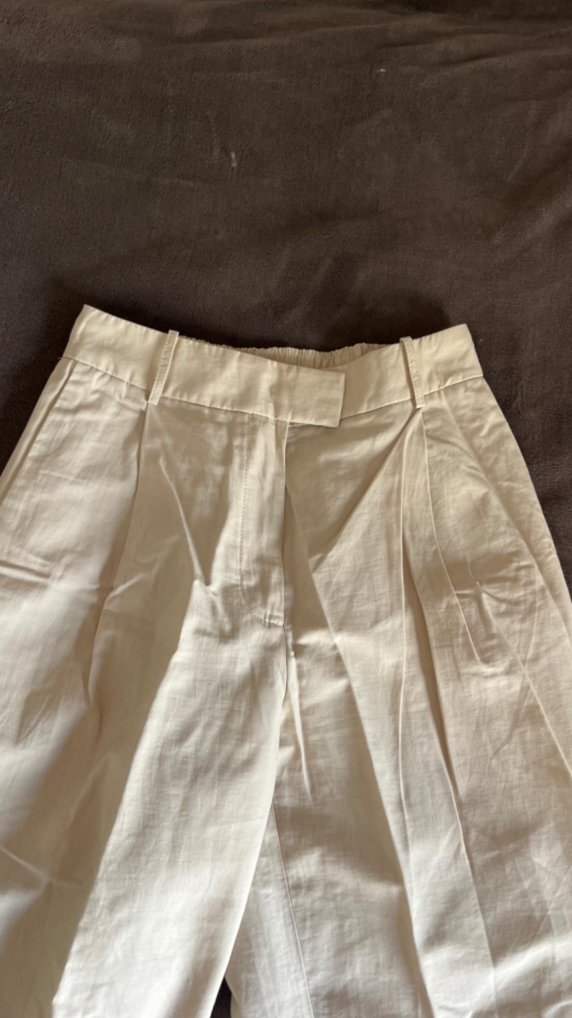 PANTALON À PINCE BEIGE - Image 2