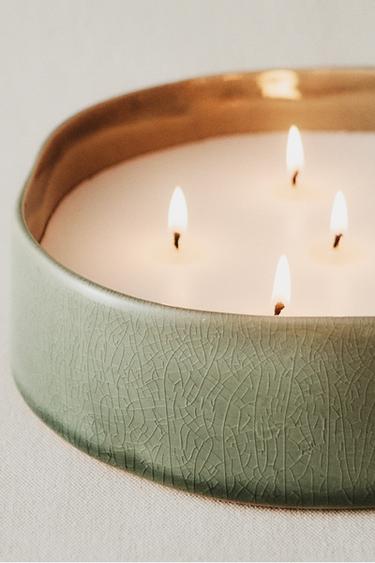 (590 G) PURE GARDENIA SCENTED CANDLE - white by Zara - Image 4