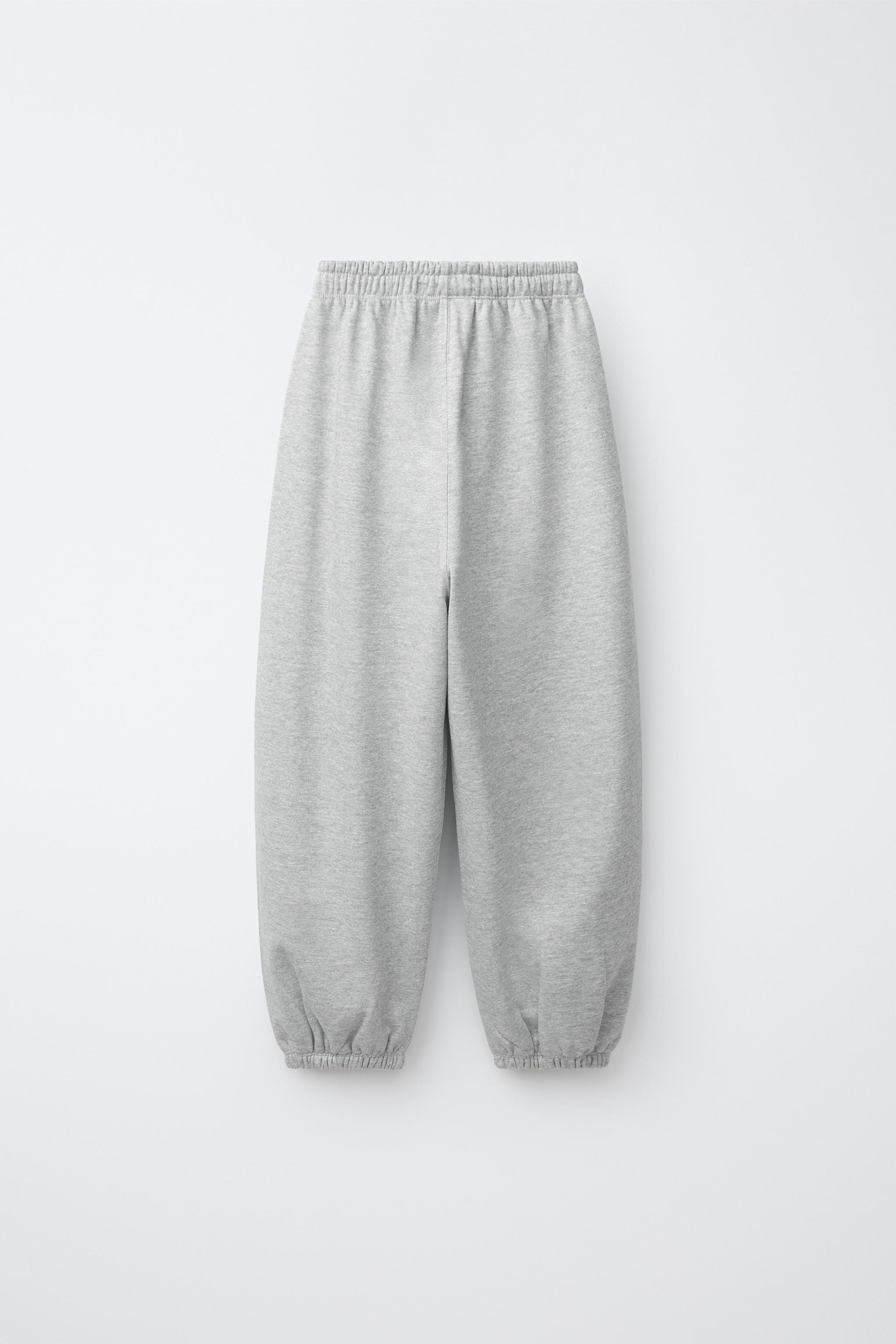 PANTALON EN MOLLETON BALLOON