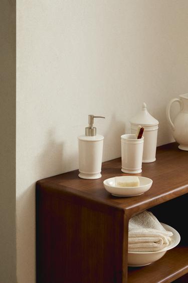 세라믹 욕실 세트 - Zara 초록