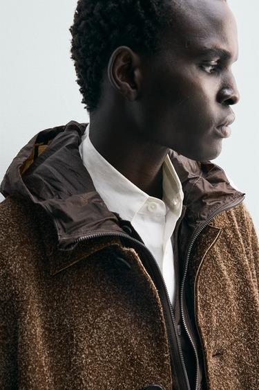BRUSHED SUEDE LEATHER JACKET - Clay by Zara - Image 6