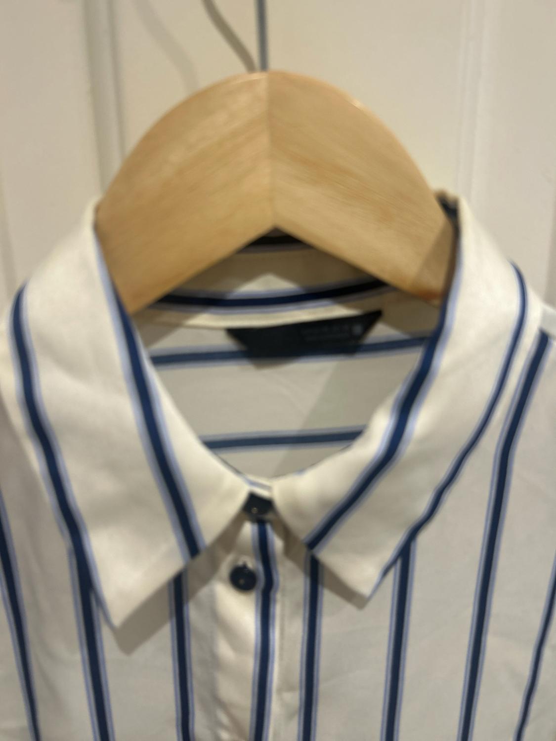 WIDE SLEEVE STRIPED BLOUSE - Image 4