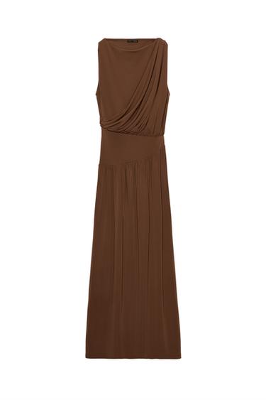 DRESS WITH SIDE SASH