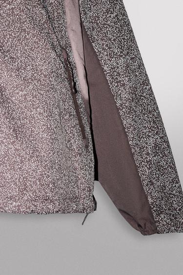 REFLECTIVE WINDBREAKER JACKET - Purple by Zara - Image 10