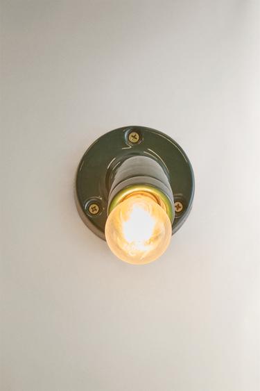LAMPE | APPLIQUE MURALE CÉRAMIQUE - Vert de Zara - Image 1