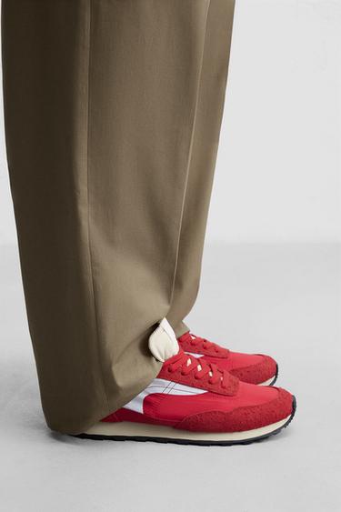 SNEAKER IM RETRO-STIL - Rot von Zara - Bild 0