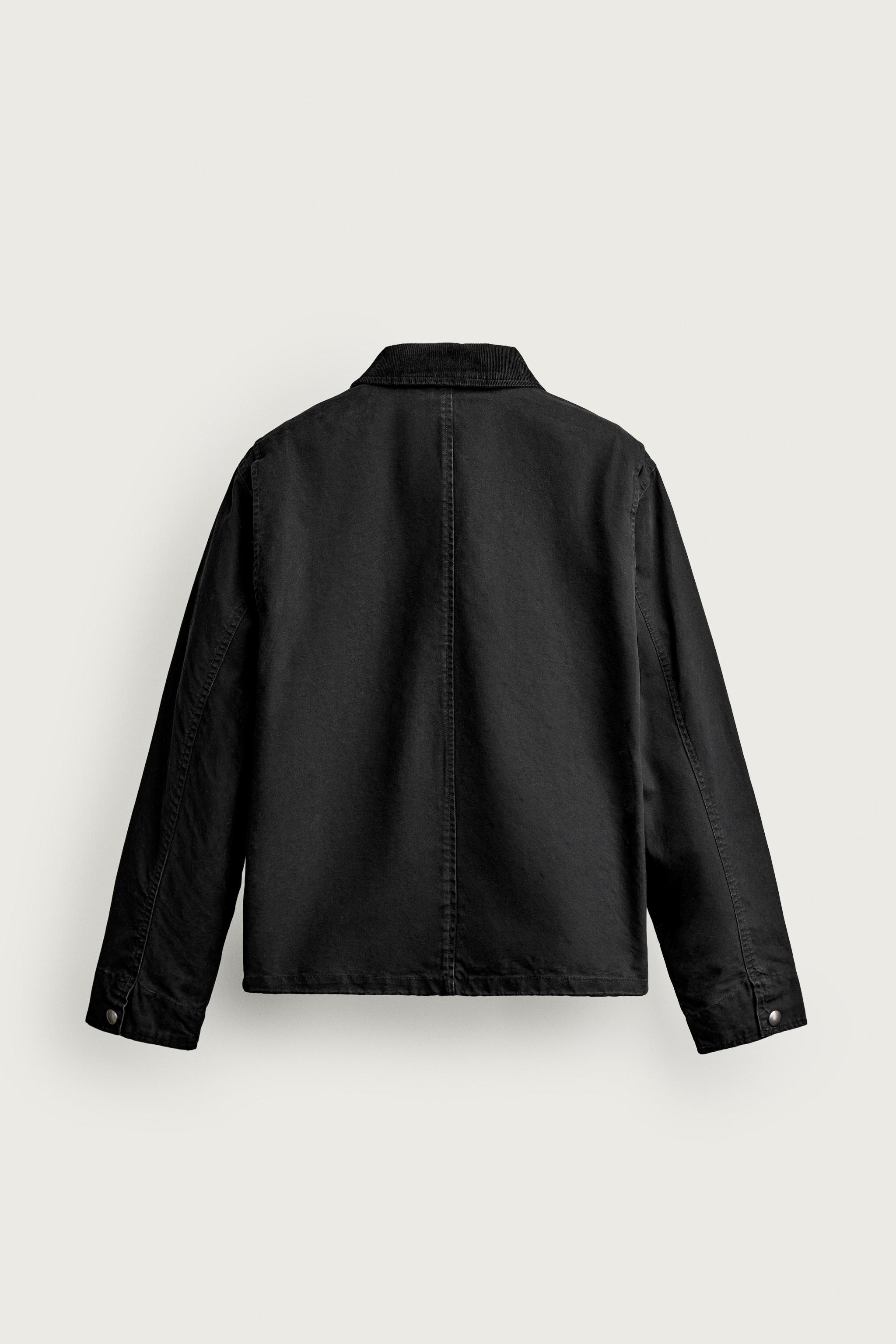 CORDUROY COLLAR POCKET JACKET