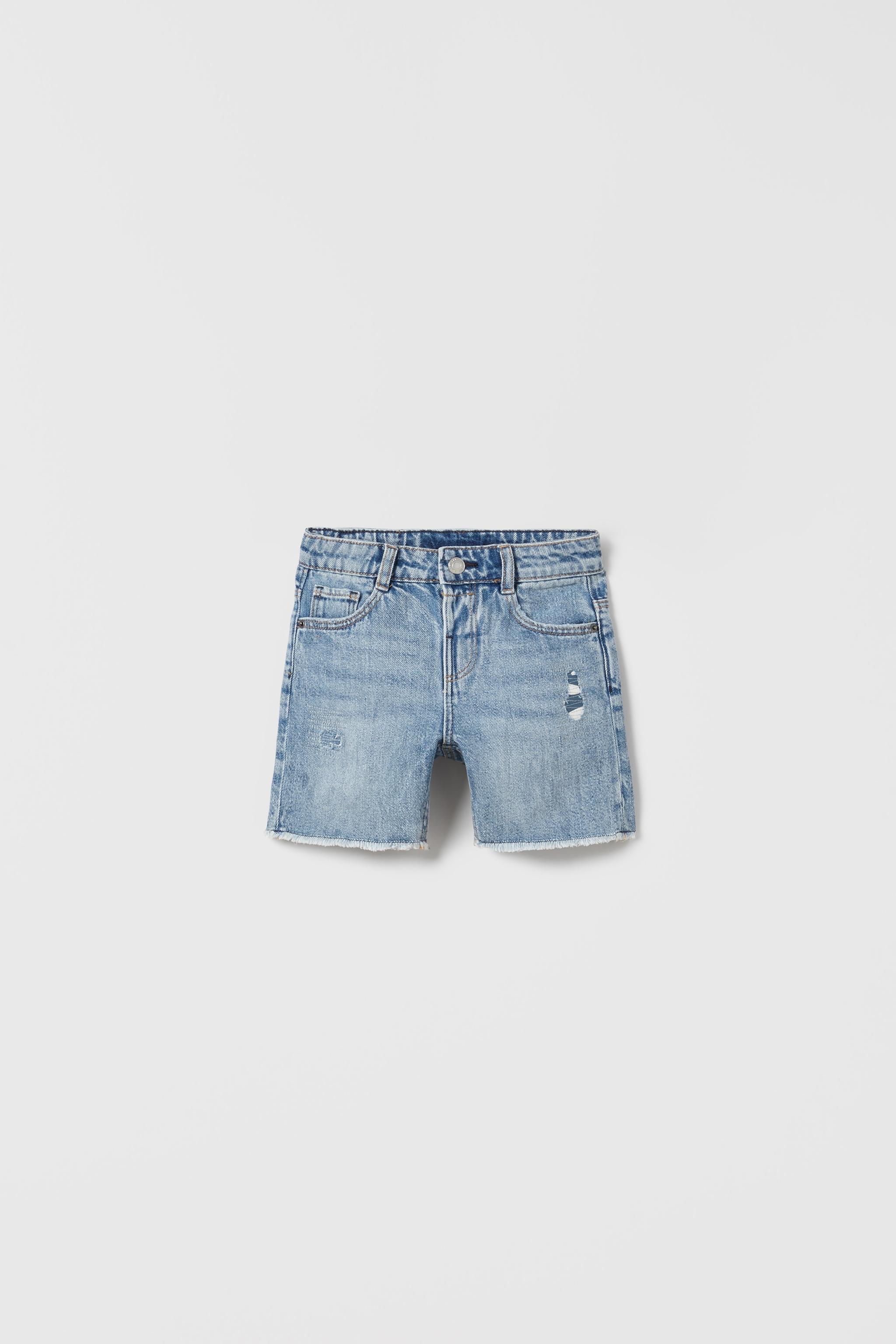 Zara jean deals shorts