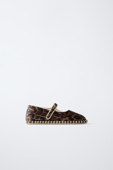 BAILARINA ANIMAL PRINT - Marrón Arena de Zara - Imagen 0