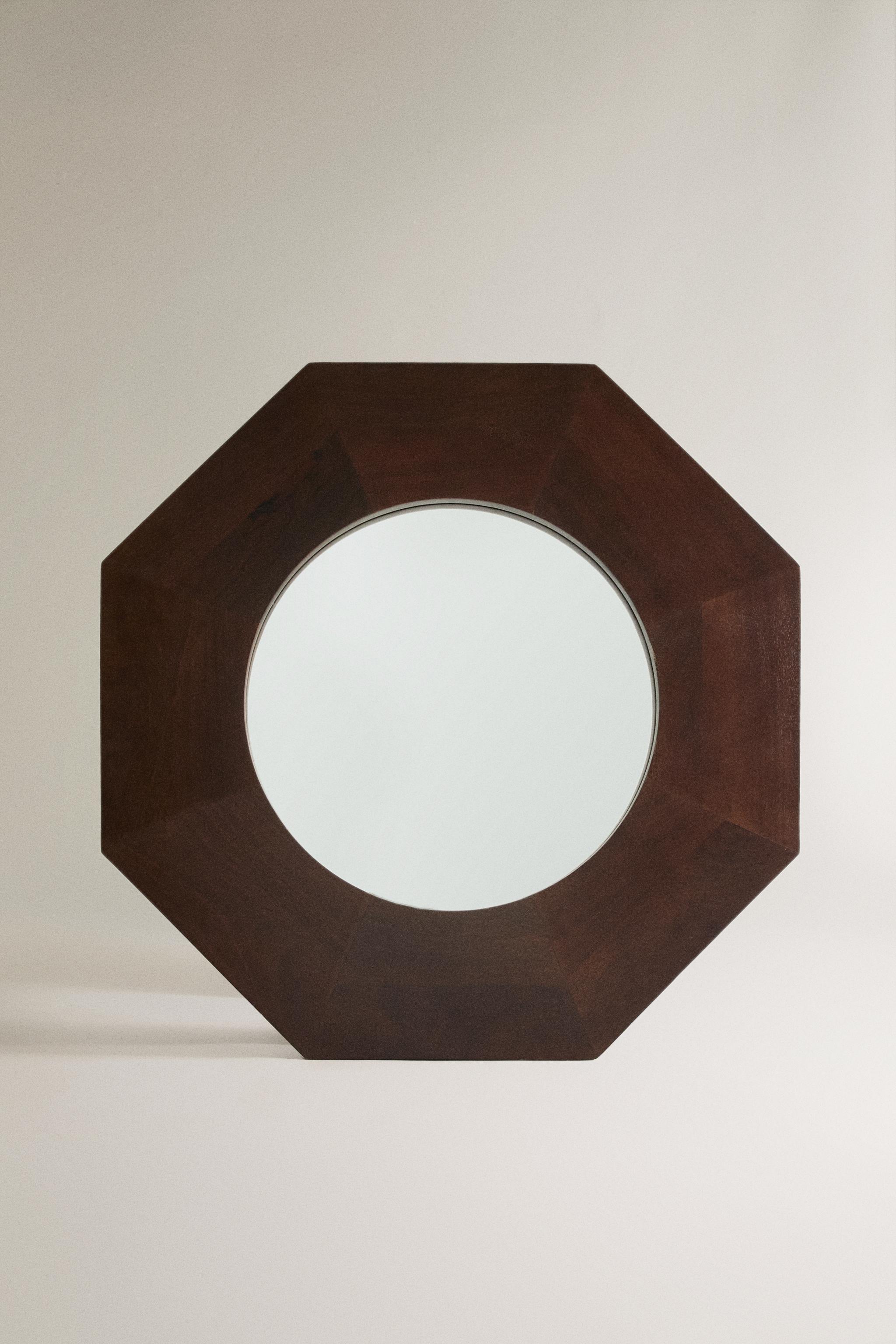Zara OCTAGONAL BORDER MIRROR