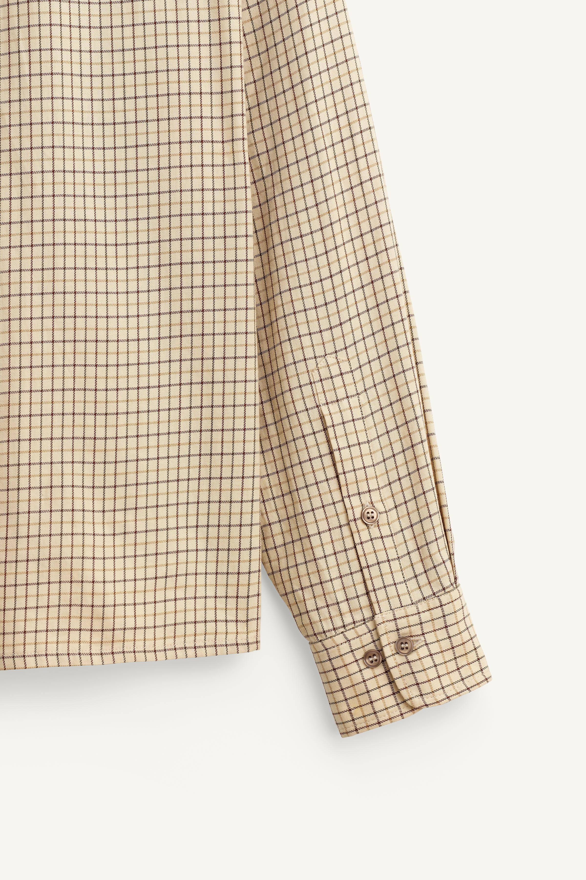 LIMITED EDITION PLAID CROPPED FIT SHIRT