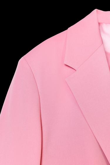 OVERSIZE-BLAZER - Mittelrosa von Zara