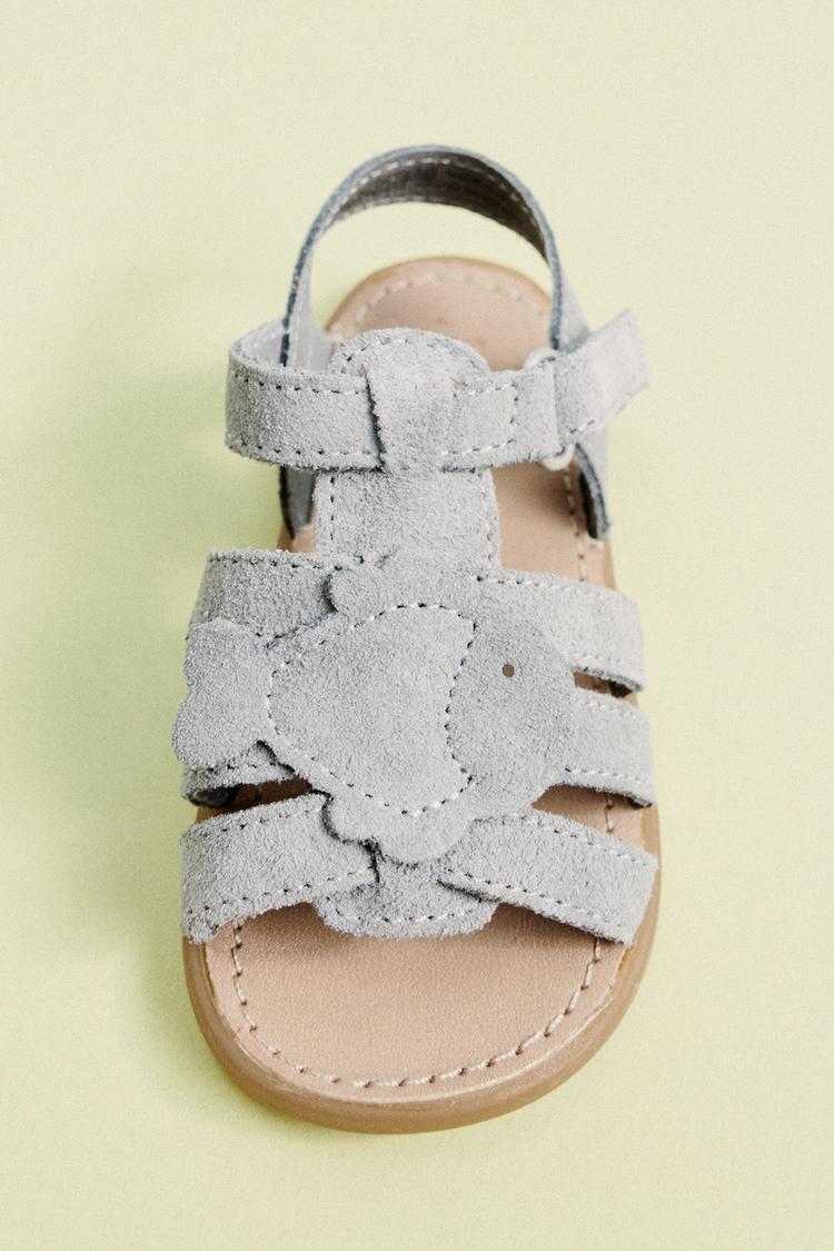 Sandalia barefoot pez piel