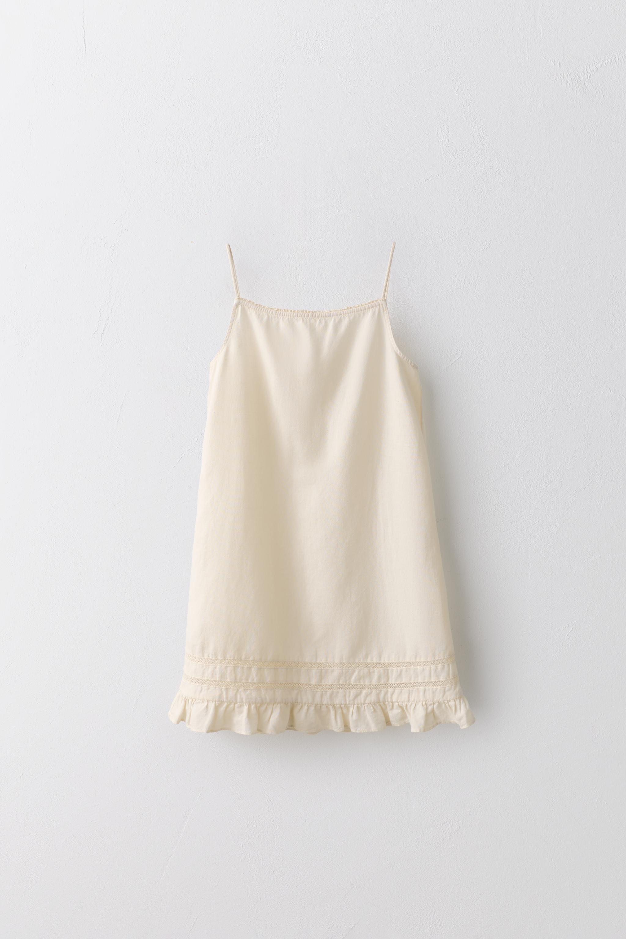 2-5 YEARS / LIMITED EDITION LINEN COTTON TUNIC DRESS