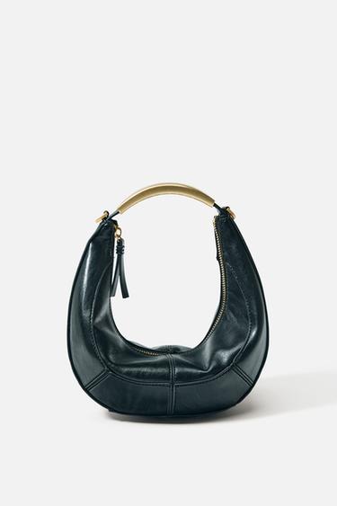 BOLSO OVALADO ASA METÁLICA 50TH ANNIVERSARY - Negro de Zara