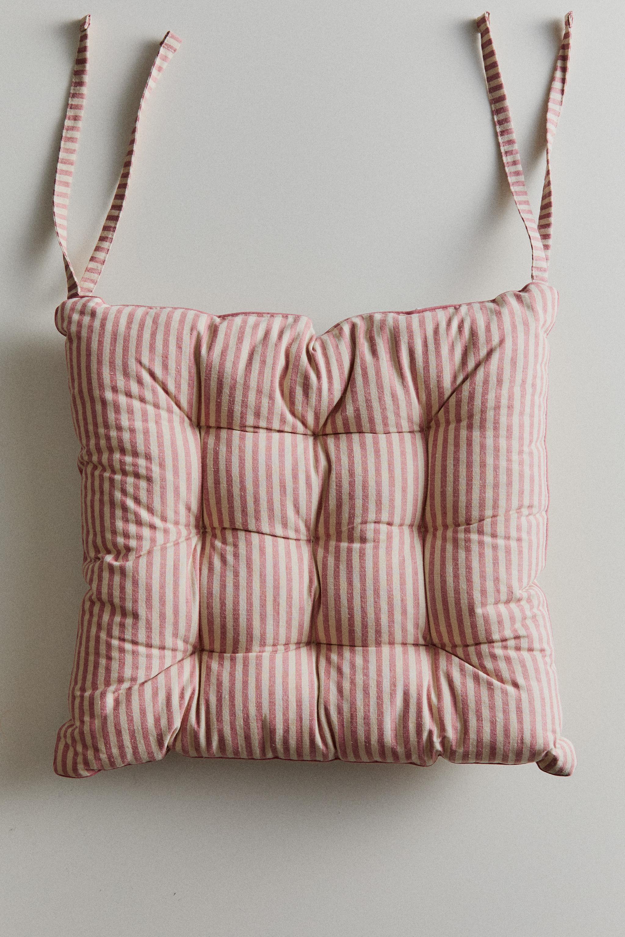 STRIPED SEAT CUSHION