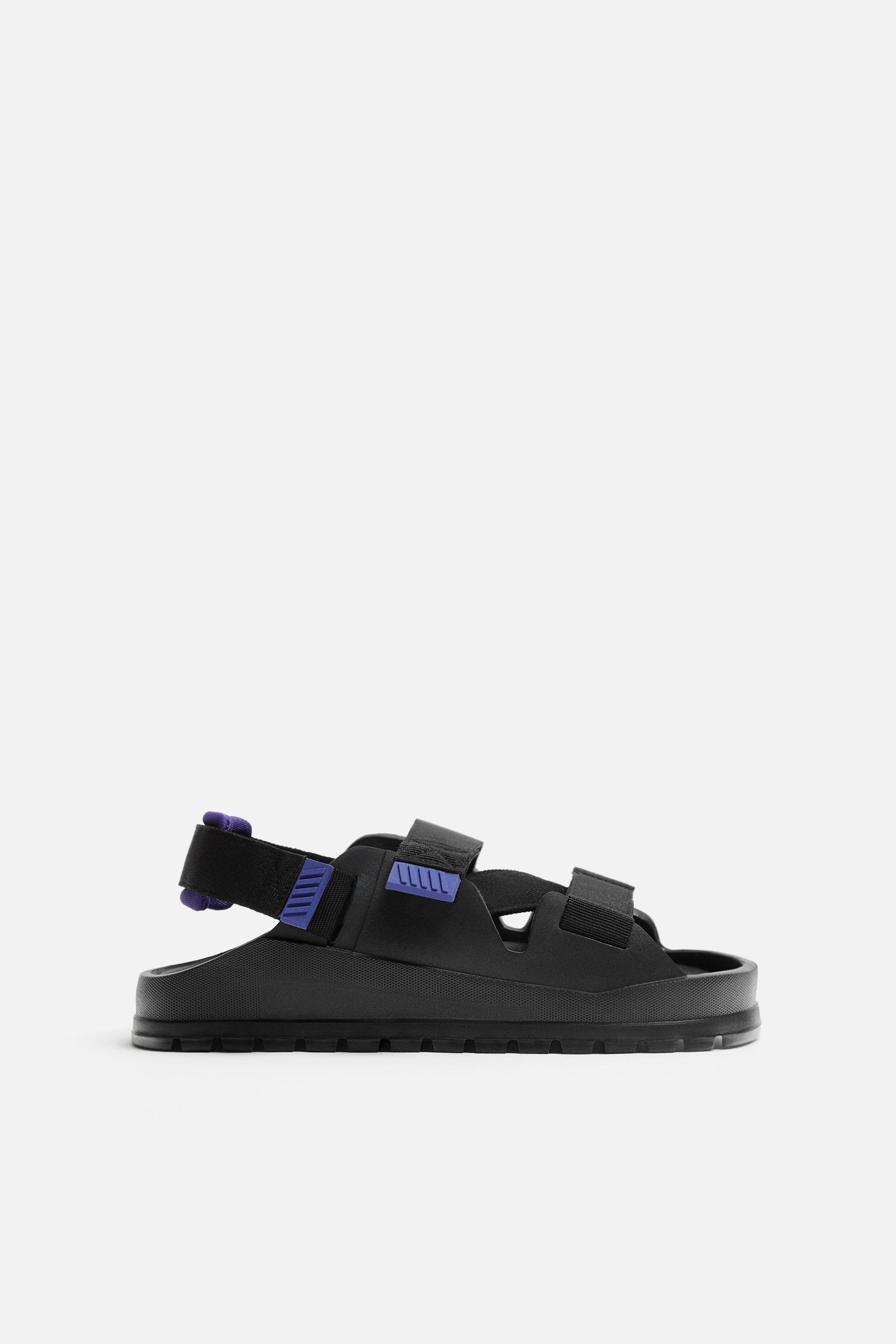 TECHNICAL STRAP SANDALS - Black | ZARA United Kingdom