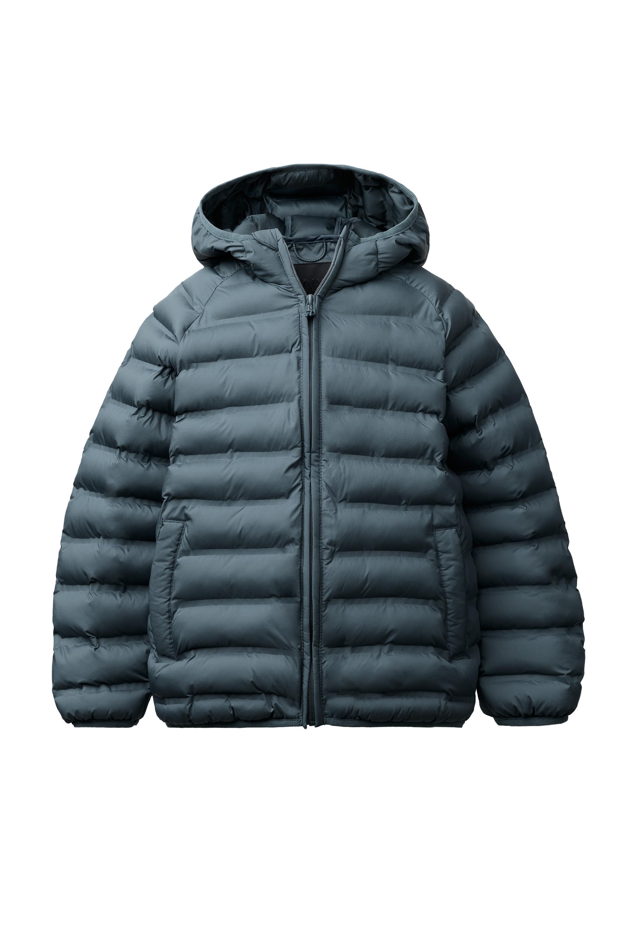 超軽量撥水加工入りジャケット - ブルー/グレー | ZARA Japan / 日本