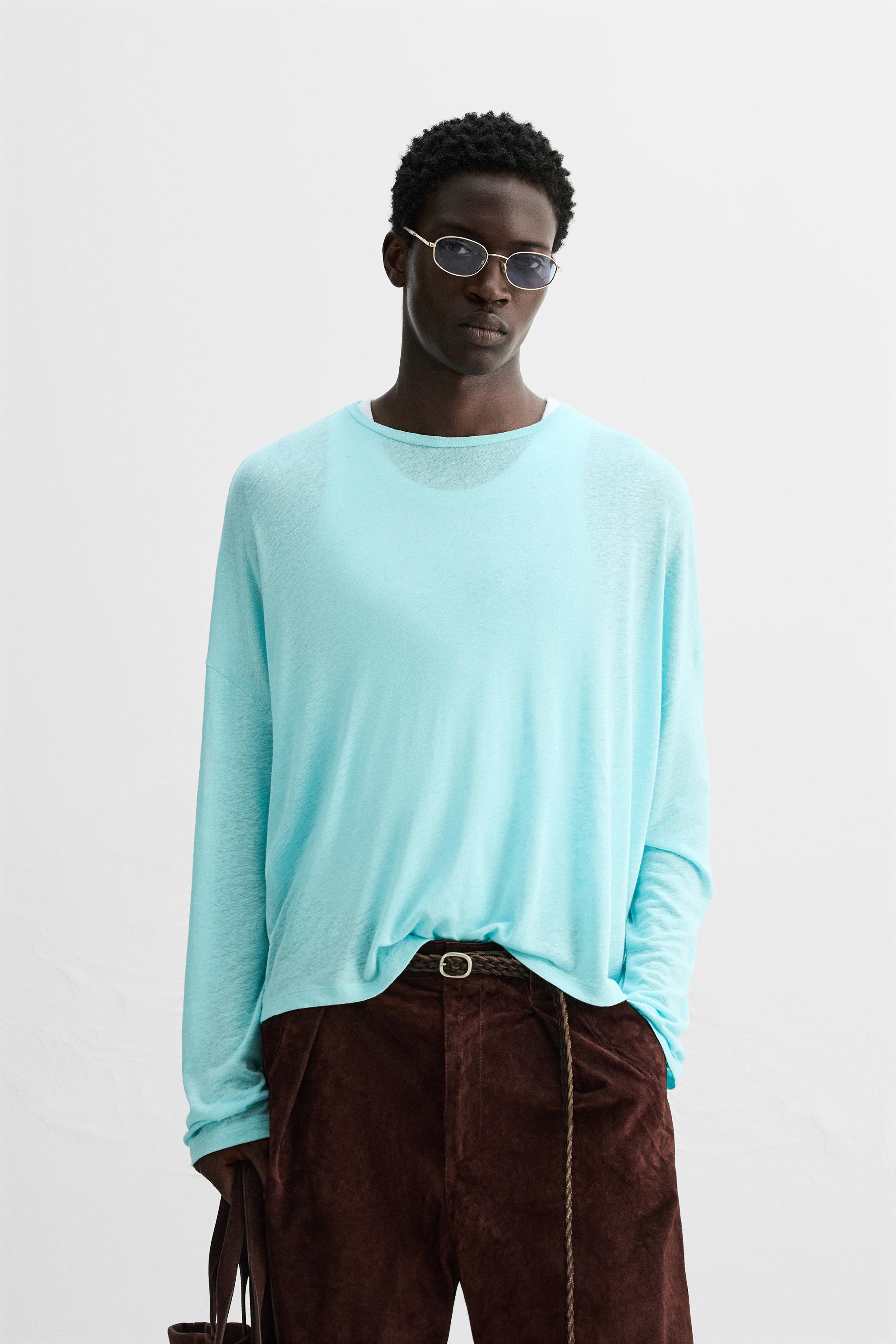 Men´s Long Sleeve T-shirts | Explore our New Arrivals | ZARA