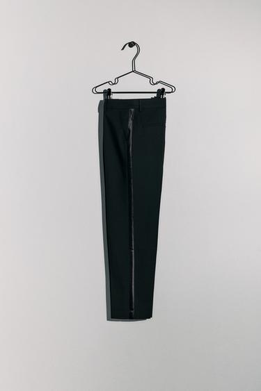 TUXEDO SUIT TROUSERS - Črna od Zare
