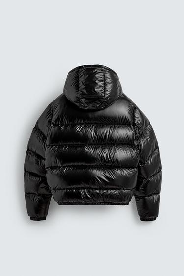 100% FEATHER WATER-REPELLENT DOWN JACKET - Black by Zara - Image 8