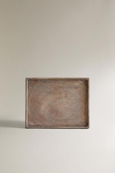 RECTANGULAR CERAMIC TRAY - Pumpkin by Zara - Image 0