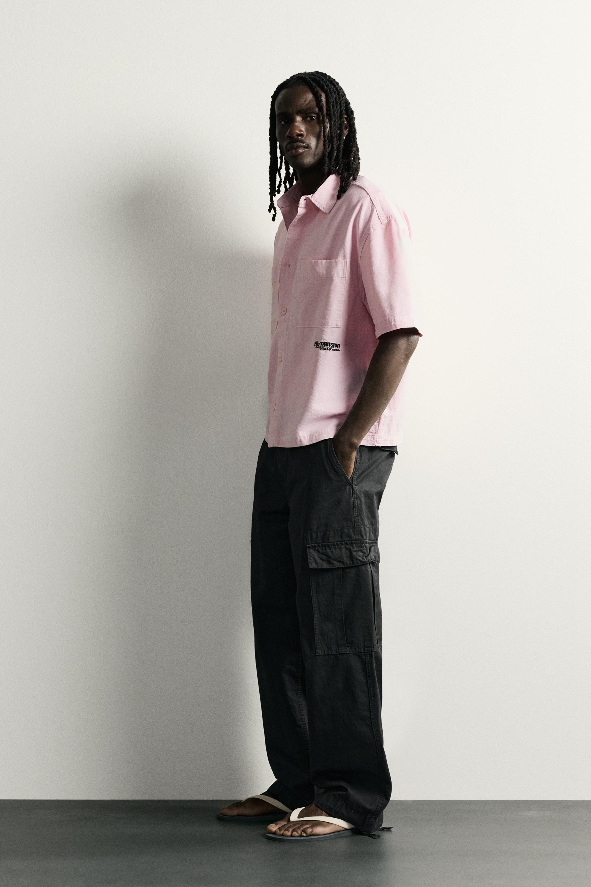 CONTRASTING RELAXED FIT SHIRT