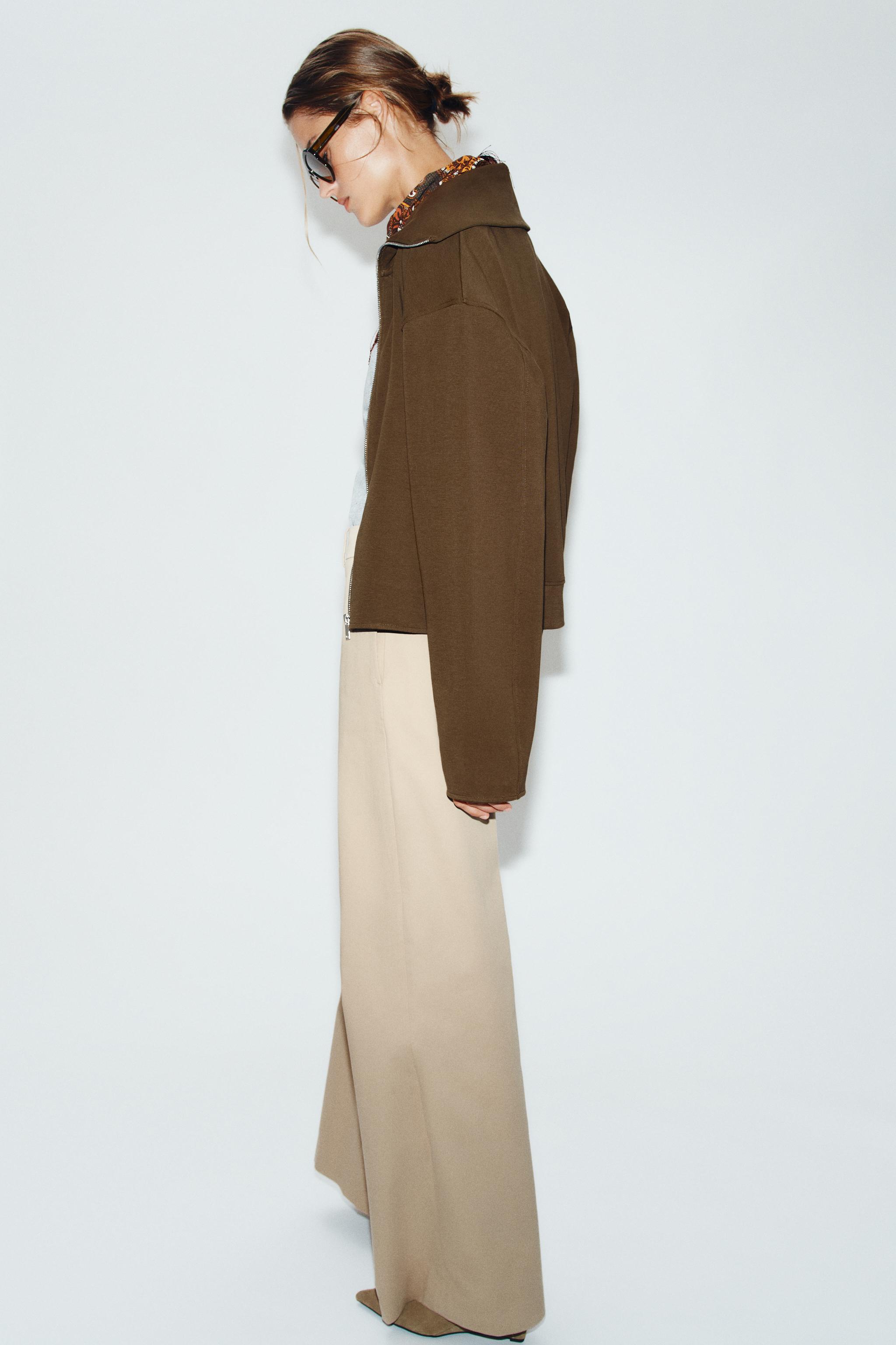 INTERLOCK ZIP-UP SWEATSHIRT