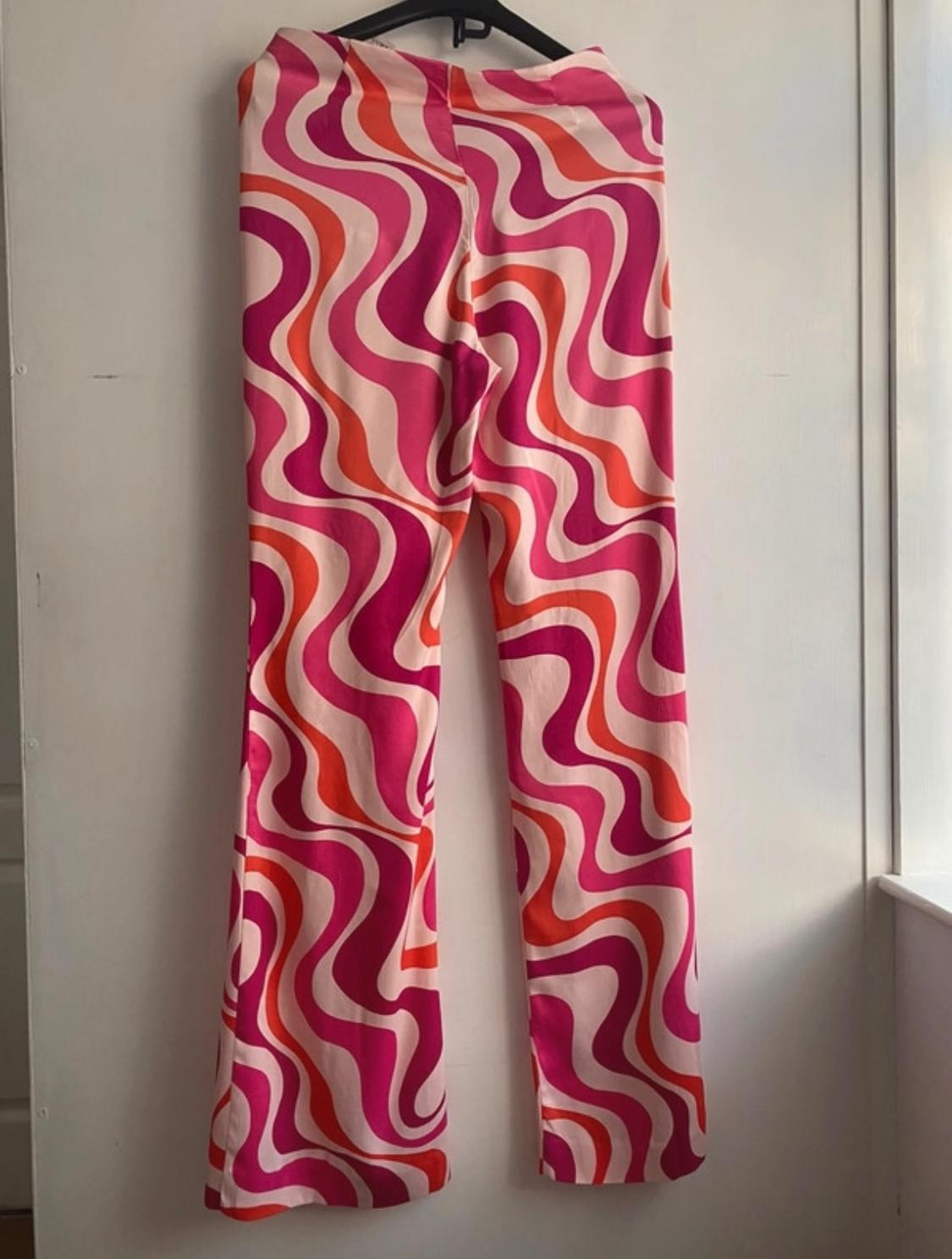 FLARE PRINTED TROUSERS - Image 3