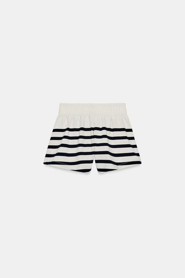 SHORT À RAYURES - rayures de Zara - Image 6