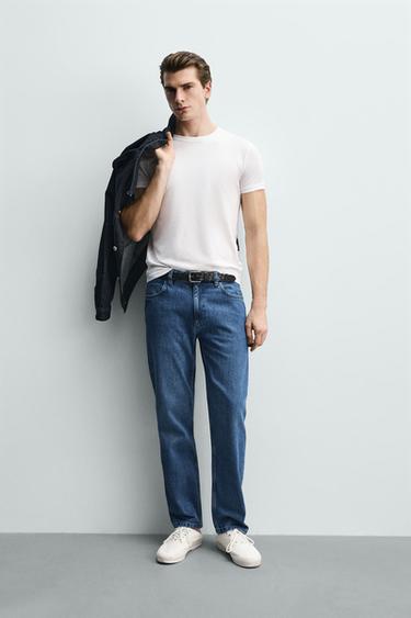 REGULAR FIT JEANS - Blue by Zara