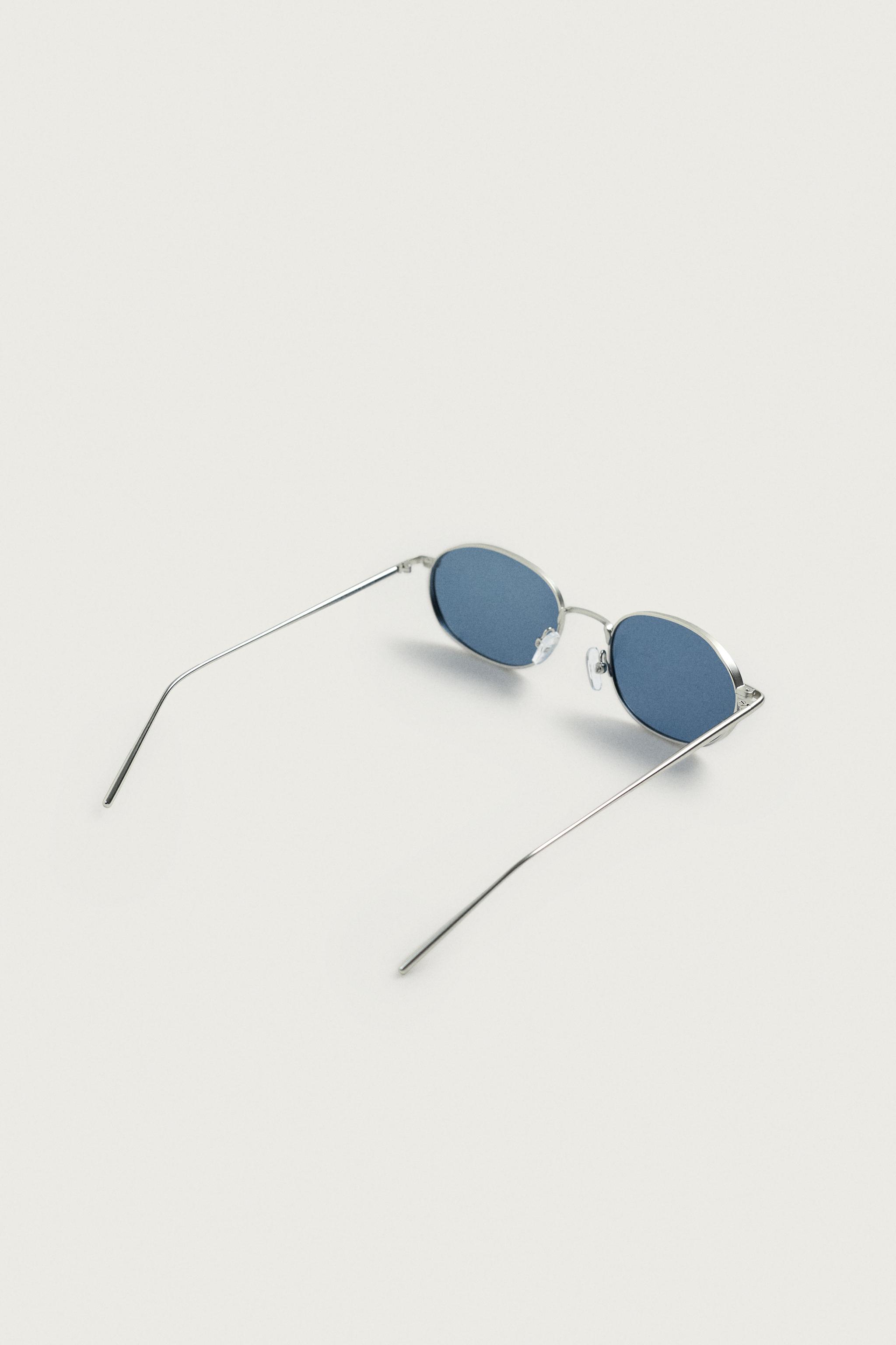 OVAL METAL SUNGLASSES