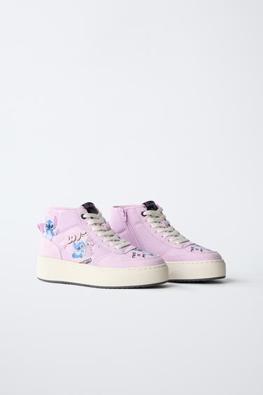 LILO & STITCH © DISNEY HIGH-TOP SNEAKERS - Purple by Zara
