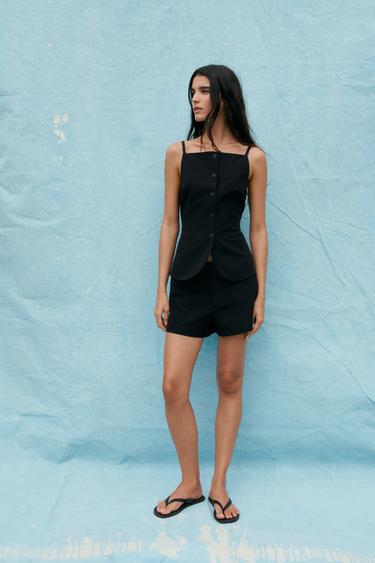 SHORTS MINI - Negro de Zara