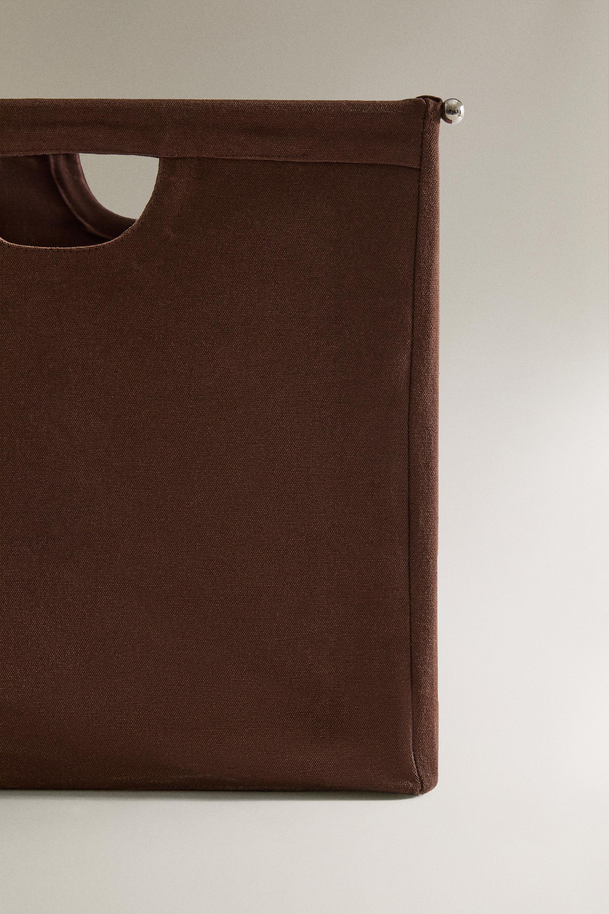 CANVAS FIREPLACE BASKET