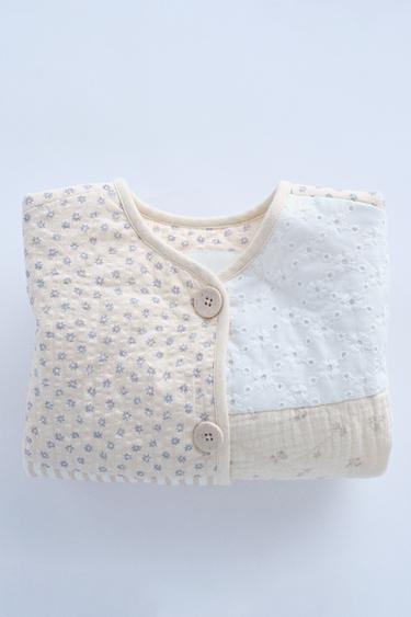 TIMELESZ - PATCHWORK JACKET - Ecru by Zara - Image 2