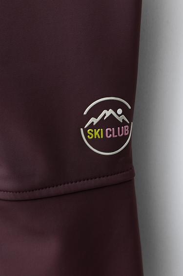 WATER-RESISTANT AND WINDPROOF TROUSERS RECCO® SYSTEM SKI COLLECTION - Brown by Zara - Image 3