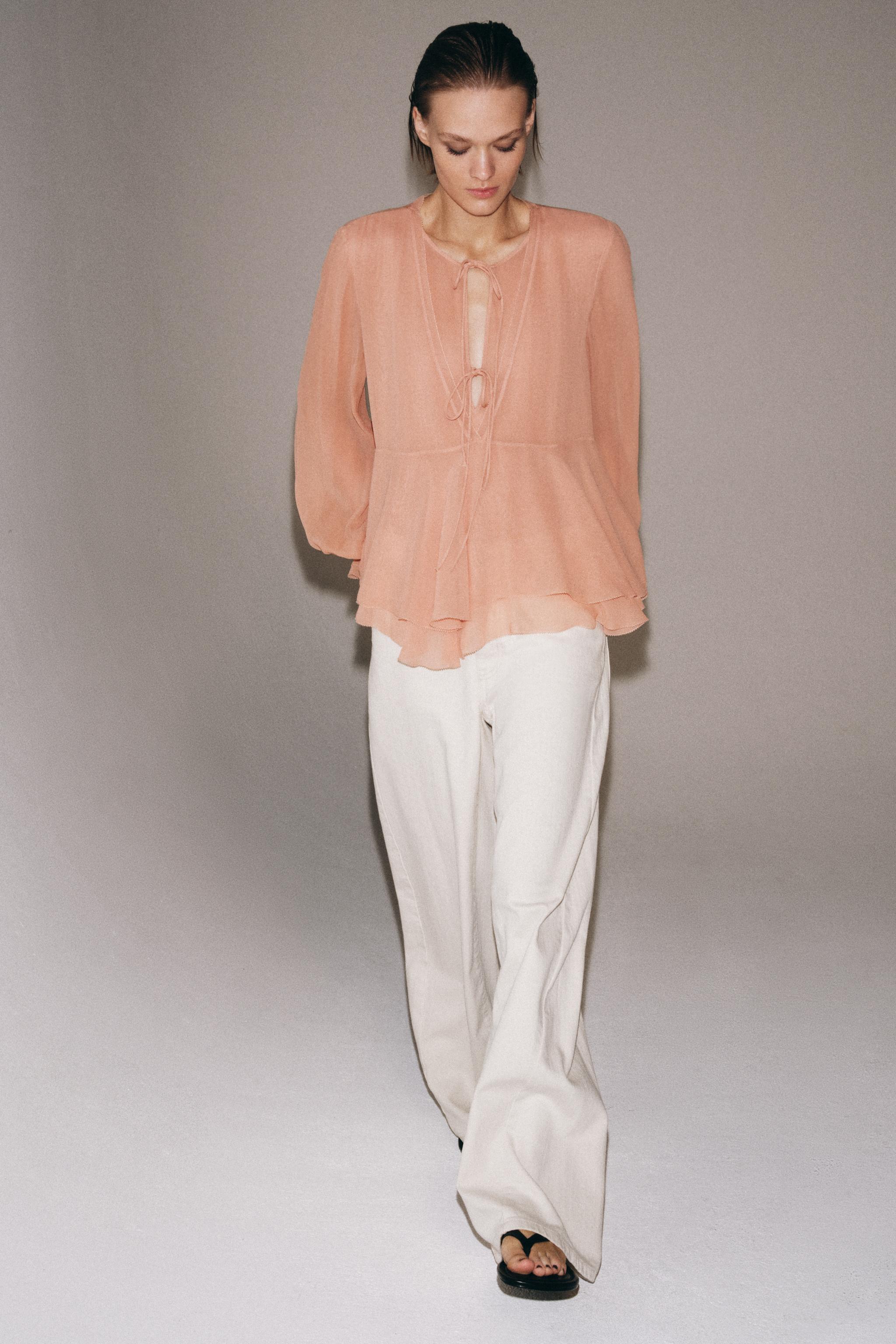 BLOUSE À VOLANTS ZW COLLECTION